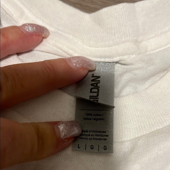 White Graphic T-Shirt - Picture 4 of 4